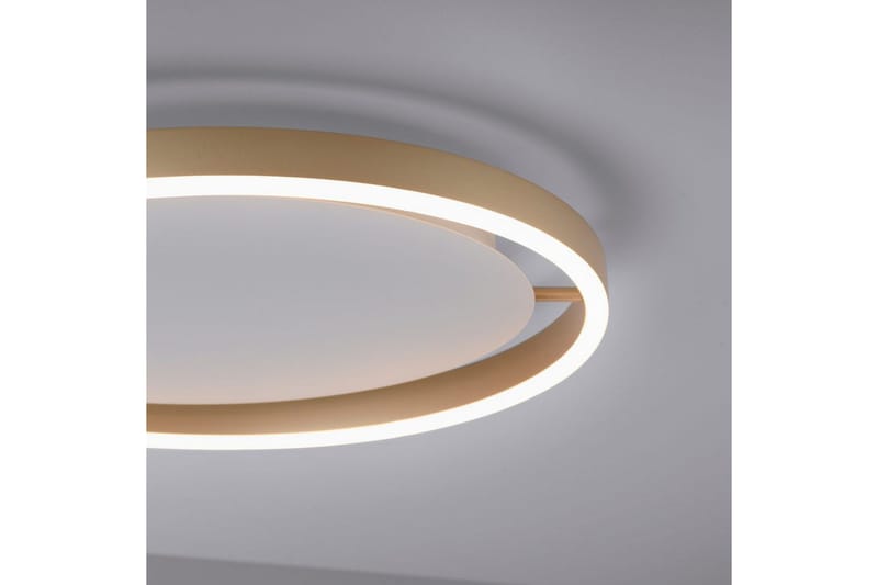 Taklampe Ritus - 39,3x5,3x39,3 cm, Messing Matt - Belysning - Innendørsbelysning & Lamper - Taklampe - Takplafond