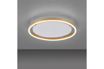 Taklampe Ritus - 39,3x5,3x39,3 cm, Messing Matt - Belysning - Innendørsbelysning & Lamper - Taklampe - Takplafond