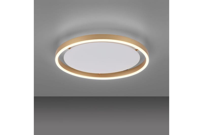 Taklampe Ritus - 39,3x5,3x39,3 cm, Messing Matt - Belysning - Innendørsbelysning & Lamper - Taklampe - Takplafond