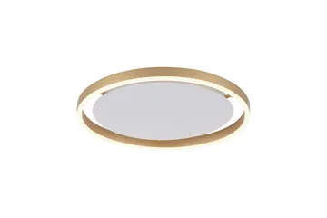 Taklampe Ritus - 39,3x5,3x39,3 cm, Messing Matt - Belysning - Innendørsbelysning & Lamper - Taklampe - Takplafond