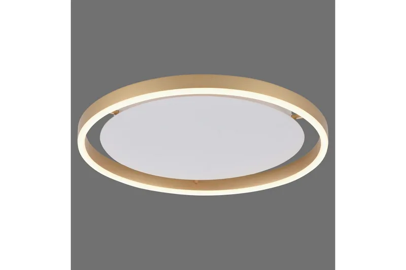 Taklampe Ritus - 39,3x5,3x39,3 cm, Messing Matt - Belysning - Innendørsbelysning & Lamper - Taklampe - Takplafond