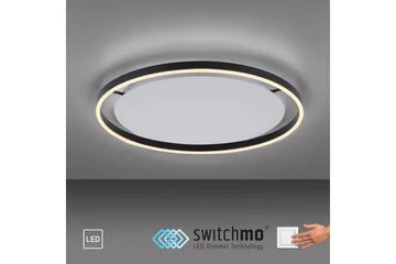 Taklampe Ritus - 58,5x5,3x58,5 cm, Antrasitt - Belysning - Innendørsbelysning & Lamper - Taklampe - Takplafond