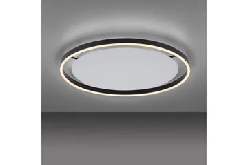 Taklampe Ritus - 58,5x5,3x58,5 cm, Antrasitt - Belysning - Innendørsbelysning & Lamper - Taklampe - Takplafond