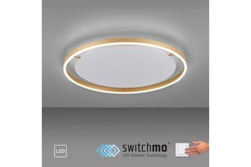 Taklampe Ritus - 58,5x5,3x58,5 cm, Messing Matt - Belysning - Innendørsbelysning & Lamper - Taklampe - Takplafond