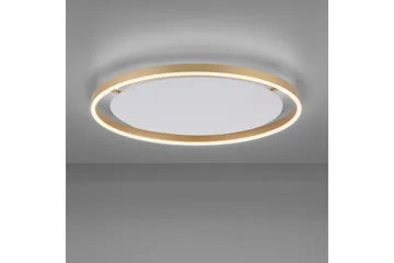 Taklampe Ritus - 58,5x5,3x58,5 cm, Messing Matt - Belysning - Innendørsbelysning & Lamper - Taklampe - Takplafond