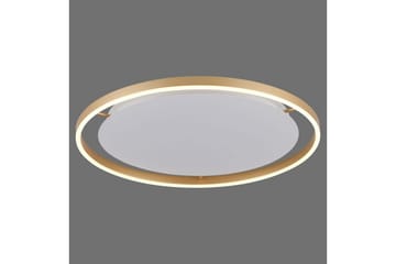 Taklampe Ritus - 58,5x5,3x58,5 cm, Messing Matt - Belysning - Innendørsbelysning & Lamper - Taklampe - Takplafond