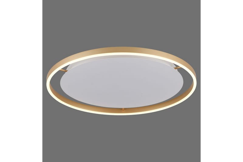 Taklampe Ritus - 58,5x5,3x58,5 cm, Messing Matt - Belysning - Innendørsbelysning & Lamper - Taklampe - Takplafond