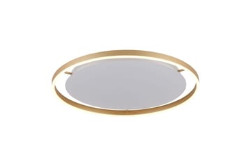 Taklampe Ritus - 58,5x5,3x58,5 cm, Messing Matt - Belysning - Innendørsbelysning & Lamper - Taklampe - Takplafond