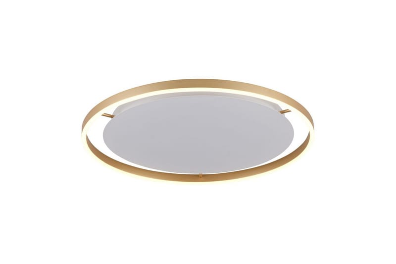 Taklampe Ritus - 58,5x5,3x58,5 cm, Messing Matt - Belysning - Innendørsbelysning & Lamper - Taklampe - Takplafond