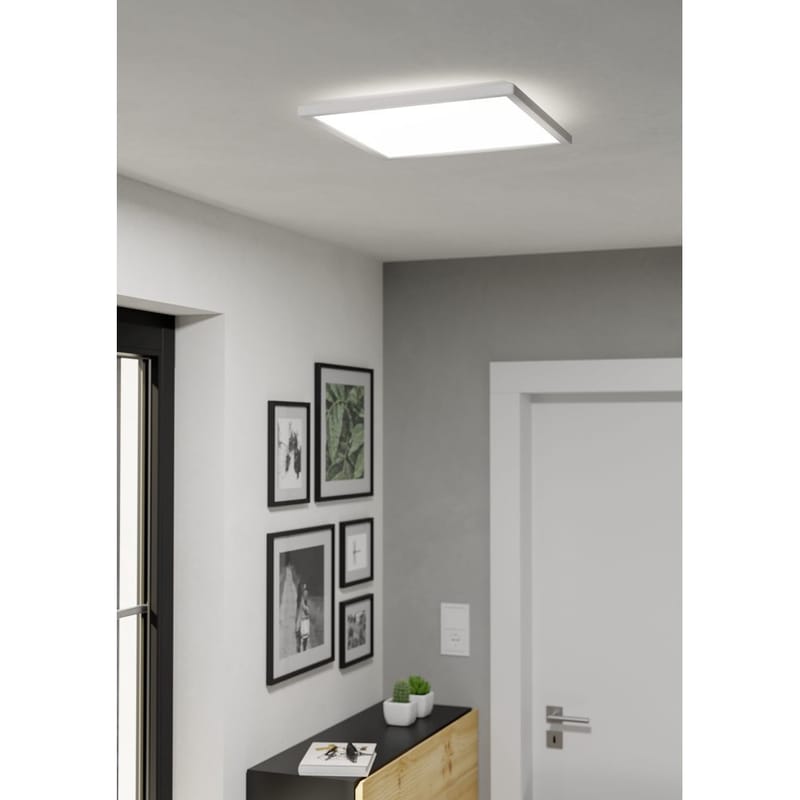 Taklampe Rovito - Hvit, 390x390 mm - Belysning - Innendørsbelysning & Lamper - Taklampe - Takplafond