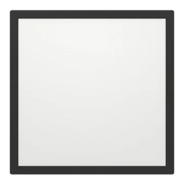 Taklampe Rovito - Sort, 390x390 mm - Belysning - Innendørsbelysning & Lamper - Taklampe - Takplafond