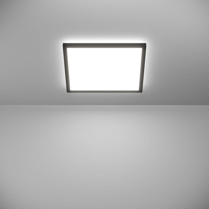 Taklampe Rovito - Sort, 390x390 mm - Belysning - Innendørsbelysning & Lamper - Taklampe - Takplafond