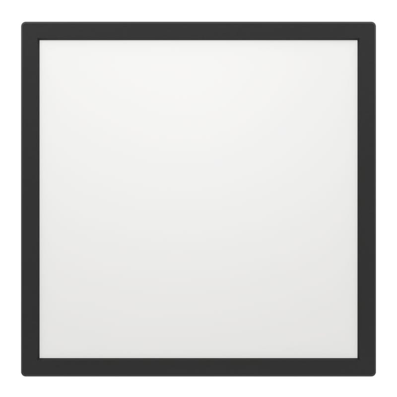 Taklampe Rovito - Sort, 390x390 mm - Belysning - Innendørsbelysning & Lamper - Taklampe - Takplafond