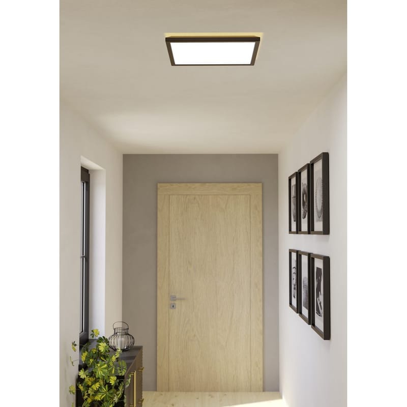 Taklampe Rovito - Sort, 390x390 mm - Belysning - Innendørsbelysning & Lamper - Taklampe - Takplafond