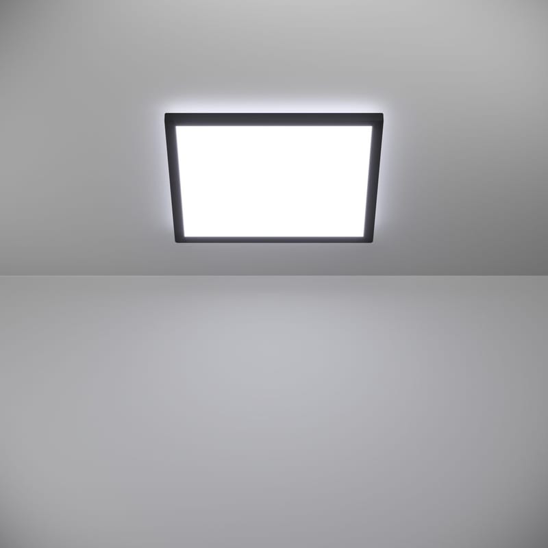 Taklampe Rovito - Sort, 390x390 mm - Belysning - Innendørsbelysning & Lamper - Taklampe - Takplafond