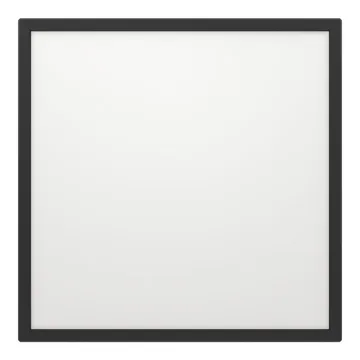 Taklampe Rovito - Sort, 500x500 mm - Belysning - Innendørsbelysning & Lamper - Taklampe - Takplafond