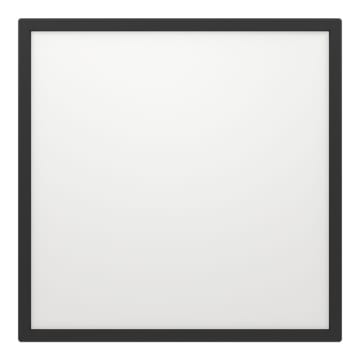 Taklampe Rovito - Sort, 500x500 mm - Belysning - Innendørsbelysning & Lamper - Taklampe - Takplafond