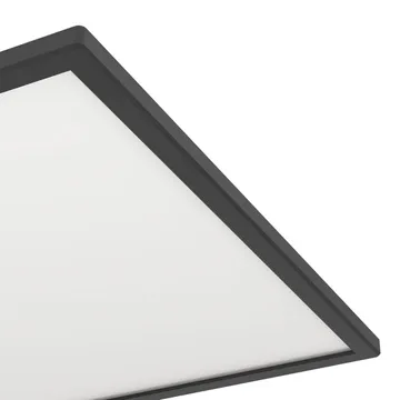 Taklampe Rovito - Sort, 500x500 mm - Belysning - Innendørsbelysning & Lamper - Taklampe - Takplafond