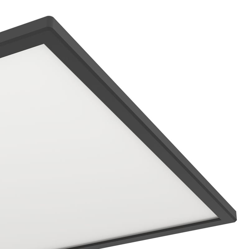 Taklampe Rovito - Sort, 500x500 mm - Belysning - Innendørsbelysning & Lamper - Taklampe - Takplafond