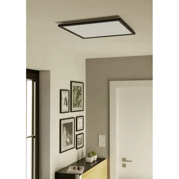 Taklampe Rovito - Sort, 500x500 mm - Belysning - Innendørsbelysning & Lamper - Taklampe - Takplafond