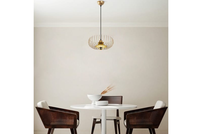 Taklampe Sadortel gull - Gull - Belysning - Innendørsbelysning & Lamper - Taklampe - Kjøkkenlampe & taklampe kjøkken