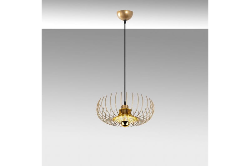 Taklampe Sadortel gull - Gull - Belysning - Innendørsbelysning & Lamper - Taklampe - Kjøkkenlampe & taklampe kjøkken