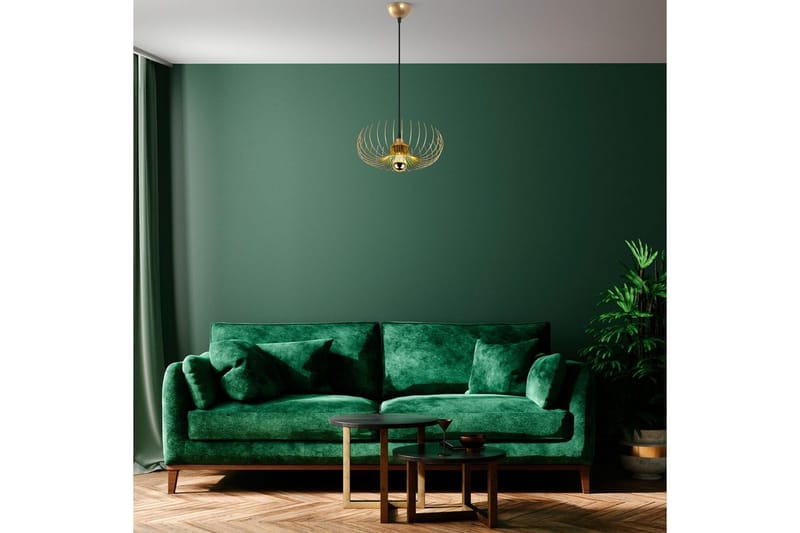 Taklampe Sadortel gull - Gull - Belysning - Innendørsbelysning & Lamper - Taklampe - Kjøkkenlampe & taklampe kjøkken