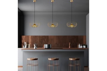Taklampe Sadortel gull - Gull - Belysning - Innendørsbelysning & Lamper - Taklampe - Kjøkkenlampe & taklampe kjøkken