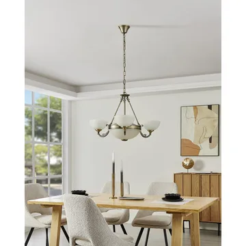 Taklampe Savoy med 3 lamper - 74 cm - Belysning - Innendørsbelysning & Lamper - Taklampe - Kjøkkenlampe & taklampe kjøkken