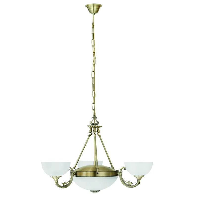 Taklampe Savoy med 3 lamper, 74 cm