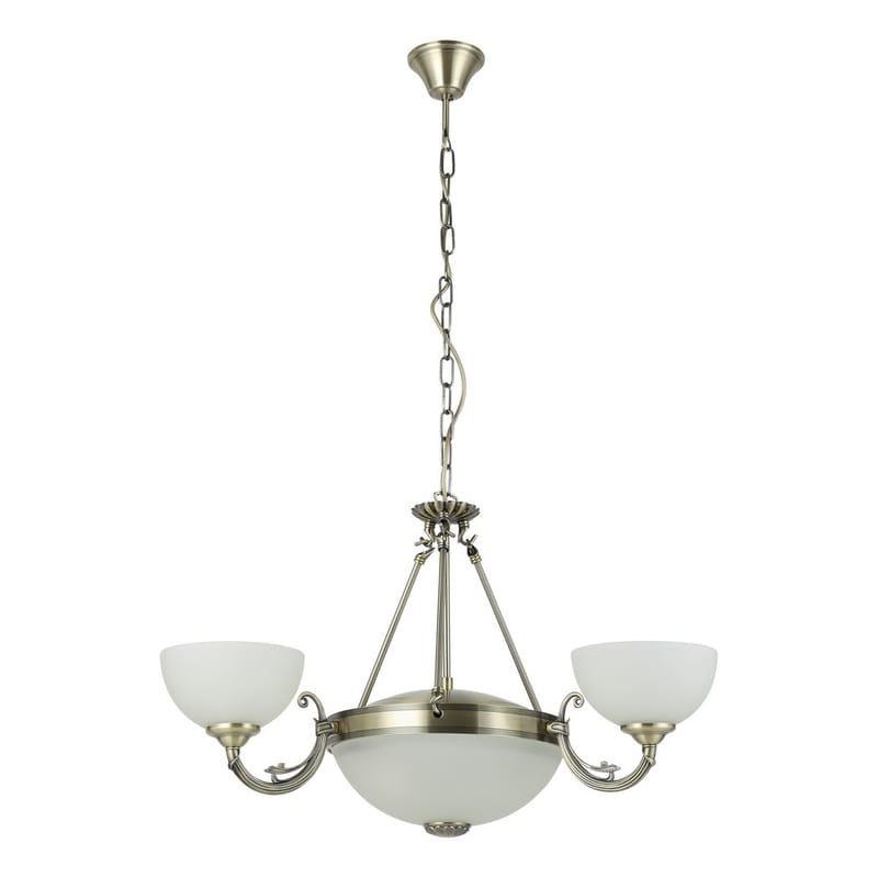 Taklampe Savoy med 3 lamper - 74 cm - Belysning - Innendørsbelysning & Lamper - Taklampe - Krystallkrone & takkrone