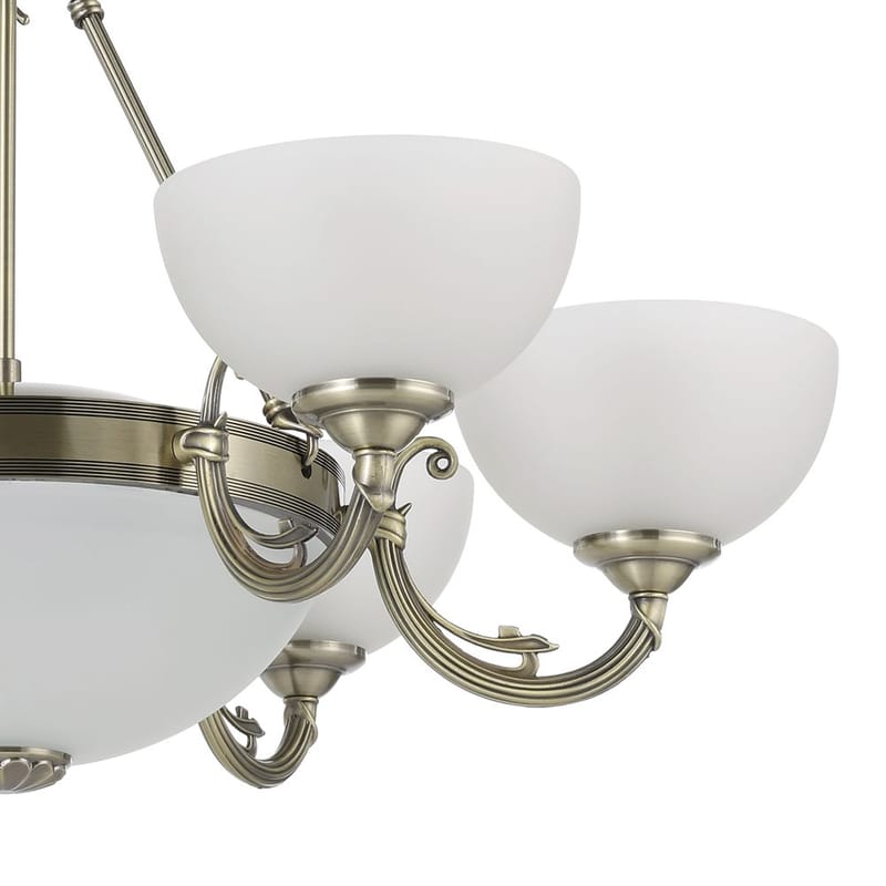 Taklampe Savoy med 6 lamper - 74 cm - Belysning - Innendørsbelysning & Lamper - Taklampe - Kjøkkenlampe & taklampe kjøkken