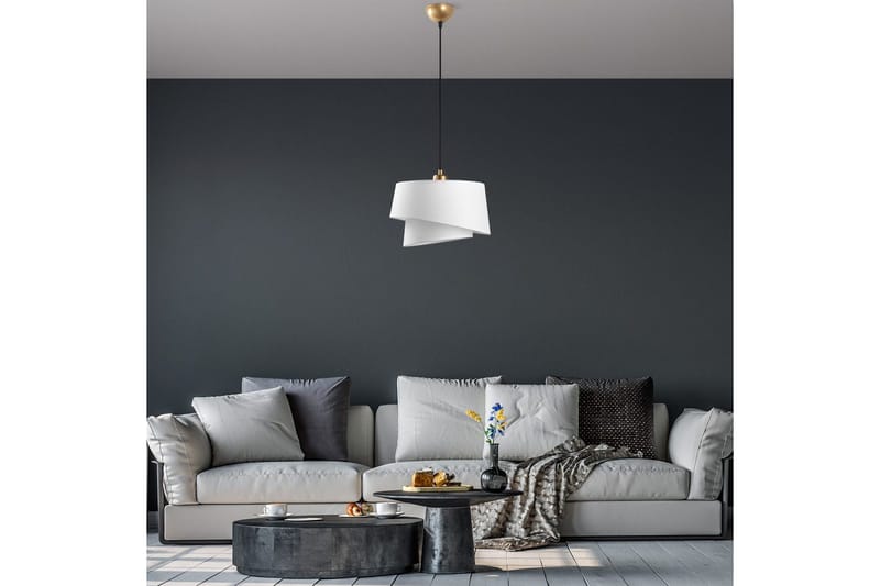 Taklampe Scene Hvit - Hvit - Belysning - Innendørsbelysning & Lamper - Taklampe - Kjøkkenlampe & taklampe kjøkken