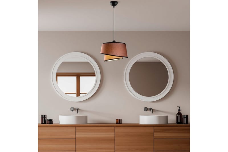 Taklampe Scene Mørk brun - Mørk brun - Belysning - Innendørsbelysning & Lamper - Taklampe - Kjøkkenlampe & taklampe kjøkken