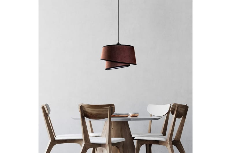 Taklampe Scene Mørk brun - Mørk brun - Belysning - Innendørsbelysning & Lamper - Taklampe - Kjøkkenlampe & taklampe kjøkken