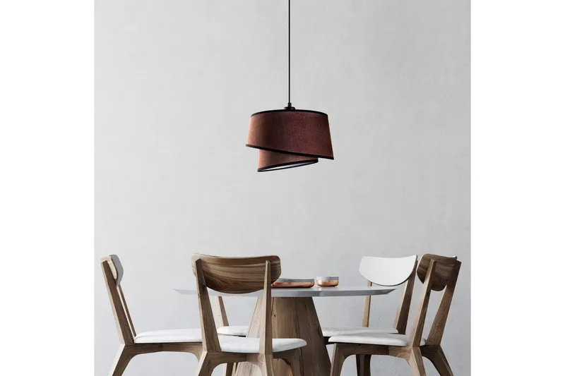 Taklampe Scene Mørk brun - Mørk brun - Belysning - Innendørsbelysning & Lamper - Taklampe - Kjøkkenlampe & taklampe kjøkken