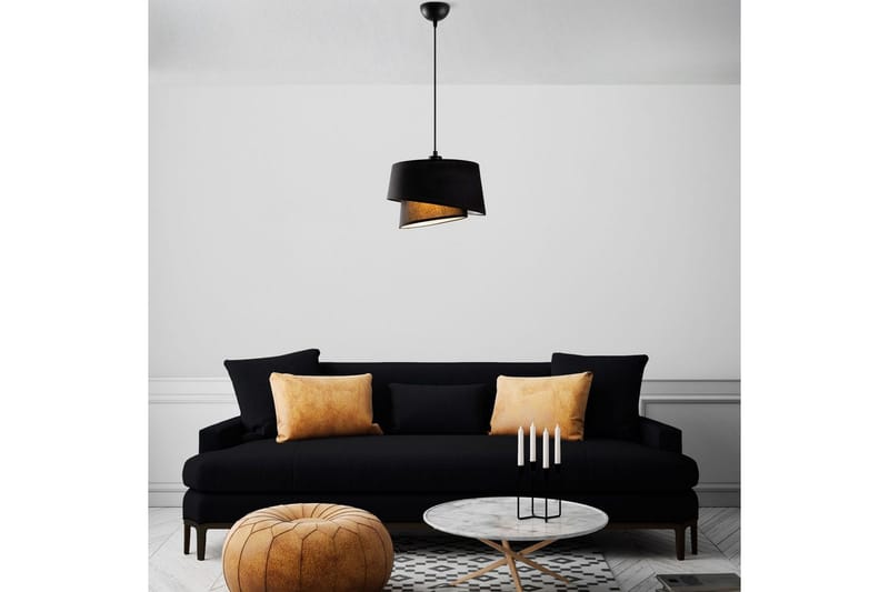 Taklampe Scene Svart - Svart - Belysning - Innendørsbelysning & Lamper - Taklampe - Kjøkkenlampe & taklampe kjøkken