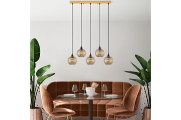 Taklampe Silen Trippel Gull - Gull - Belysning - Innendørsbelysning & Lamper - Taklampe - Kjøkkenlampe & taklampe kjøkken