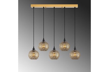 Taklampe Silen Trippel Gull - Gull - Belysning - Innendørsbelysning & Lamper - Taklampe - Kjøkkenlampe & taklampe kjøkken