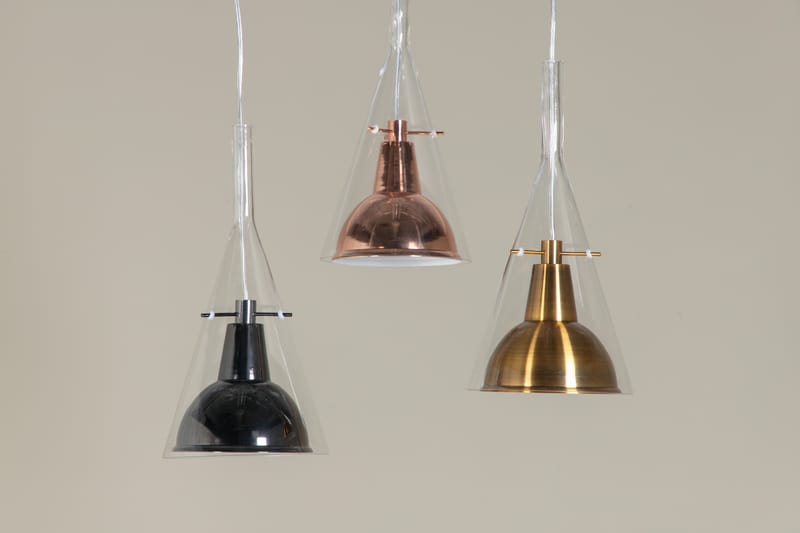 Taklampe Sivakasi Glass/Kobber - Taklampe soverom - Kjøkkenlampe & taklampe kjøkken - Lamper gang - Vinduslampe - Pendellamper & Hengelamper - Taklampe stue - Vinduslampe hengende - Taklampe