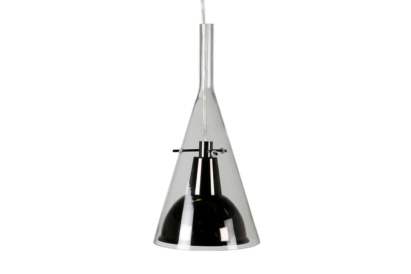 Taklampe Sivakasi - Glass/Svart - Taklampe soverom - Kjøkkenlampe & taklampe kjøkken - Lamper gang - Vinduslampe - Pendellamper & Hengelamper - Taklampe stue - Vinduslampe hengende - Taklampe