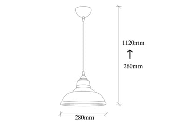Taklampe Sondar Svart - Svart - Belysning - Innendørsbelysning & Lamper - Taklampe - Kjøkkenlampe & taklampe kjøkken