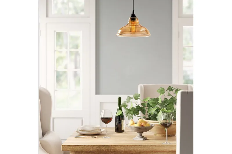 Taklampe Sondar Svart - Svart - Belysning - Innendørsbelysning & Lamper - Taklampe - Kjøkkenlampe & taklampe kjøkken