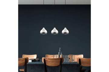 Taklampe Sood Hvit / Sølv - Hvit / Sølv - Belysning - Innendørsbelysning & Lamper - Taklampe - Kjøkkenlampe & taklampe kjøkken