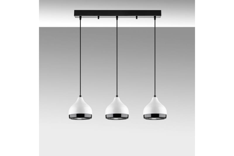 Taklampe Sood Hvit / Sølv - Hvit / Sølv - Belysning - Innendørsbelysning & Lamper - Taklampe - Kjøkkenlampe & taklampe kjøkken