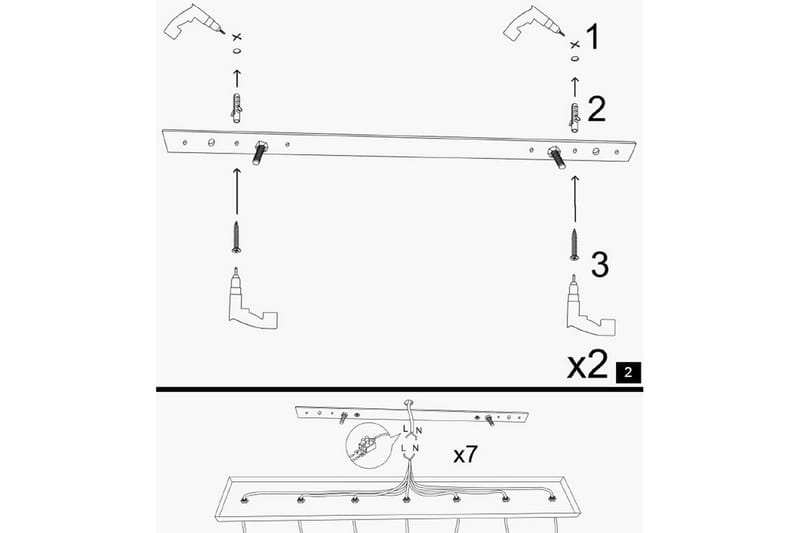 Taklampe Sood Kobber / Svart - Kobber / Svart - Belysning - Innendørsbelysning & Lamper - Taklampe - Kjøkkenlampe & taklampe kjøkken