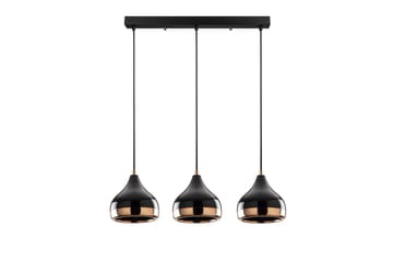 Taklampe Sood Kobber / Svart - Kobber / Svart - Belysning - Innendørsbelysning & Lamper - Taklampe - Kjøkkenlampe & taklampe kjøkken