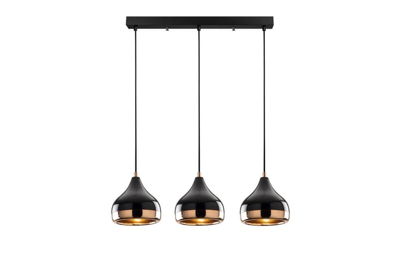 Taklampe Sood Kobber / Svart - Kobber / Svart - Belysning - Innendørsbelysning & Lamper - Taklampe - Kjøkkenlampe & taklampe kjøkken
