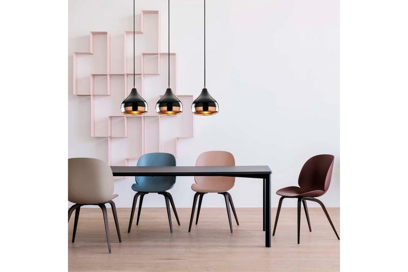 Taklampe Sood Kobber / Svart - Kobber / Svart - Belysning - Innendørsbelysning & Lamper - Taklampe - Kjøkkenlampe & taklampe kjøkken