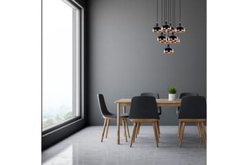 Taklampe Soodn Svart / Kobber - Svart - Belysning - Innendørsbelysning & Lamper - Taklampe - Kjøkkenlampe & taklampe kjøkken